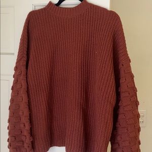 Chunky big sweater